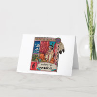 Wishing you WELL greeting card