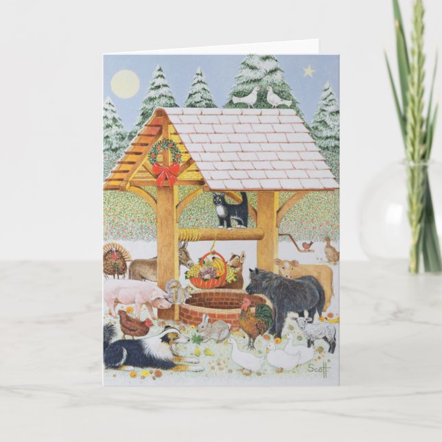 Wishing You Well Holiday Card (Front)