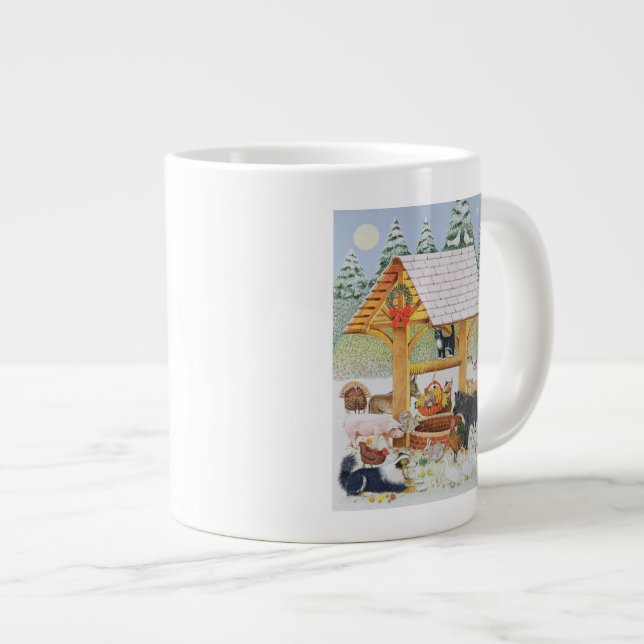 Wishing You Well Large Coffee Mug (Front Right)