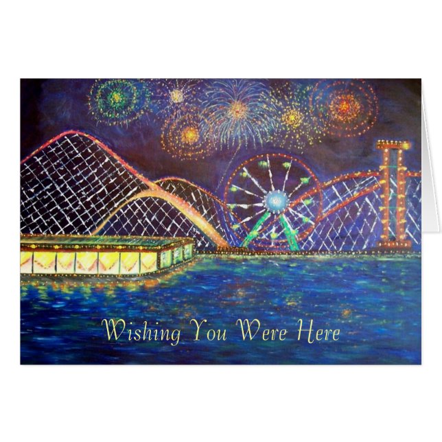 Wishing You Were Here Card (Front Horizontal)