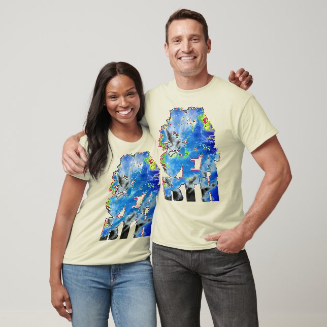 Wispy Clouds - Blue T-Shirt (Unisex)