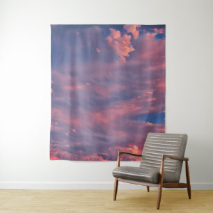 Wispy clouds tapestry