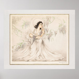 Wisteria, 1940 by Louis Icart Poster