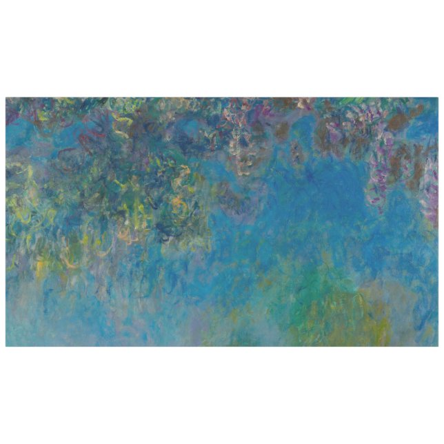 Wisteria by Claude Monet Tablecloth (Front (Horizontal))
