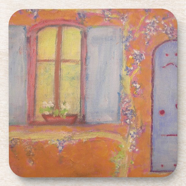 Wisteria Cottage Coaster (Front)