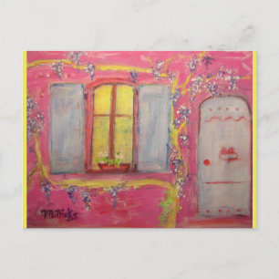 wisteria cottage postcard