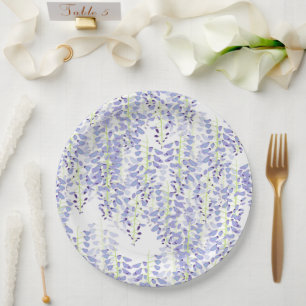 Wisteria Disposable Plates
