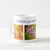 Wisteria Flower Attitude Inspirational Quote
