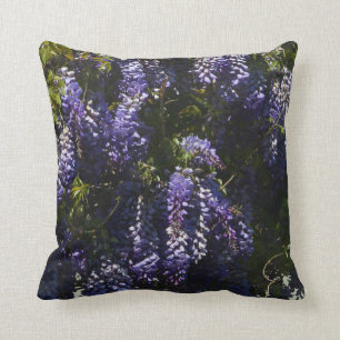 Wisteria Flowers Pillow