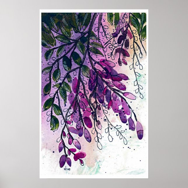 Wisteria-ish Poster (Front)