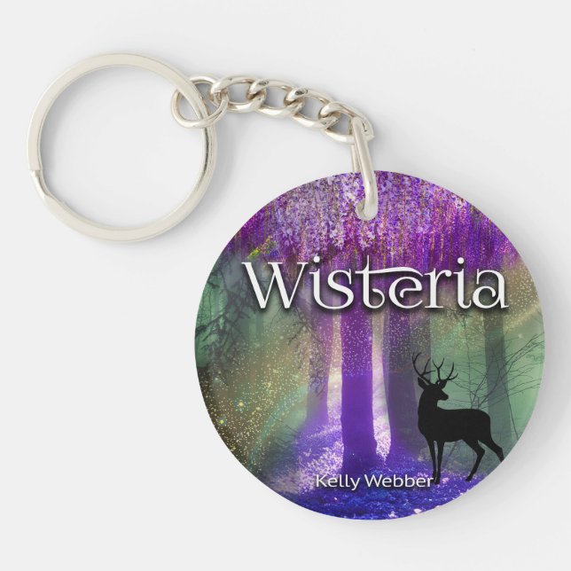 Wisteria Key Ring (Front)