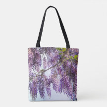 Wisteria Lovers Tote Bag
