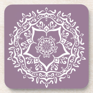 Wisteria Mandala Coaster