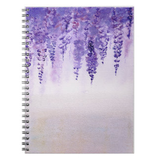 Wisteria notebook