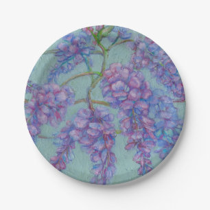 Wisteria Paper Plates