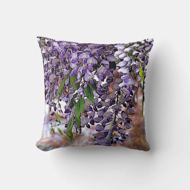 Wisteria - pillow (Front)