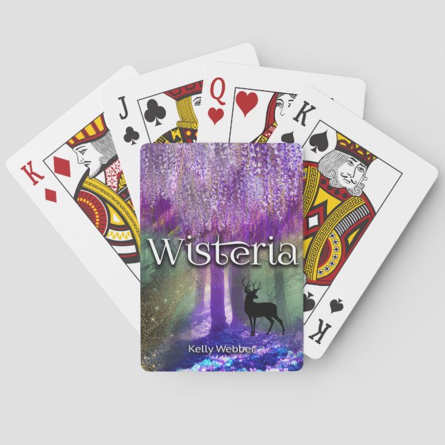 Wisteria Playing Cards (Back)
