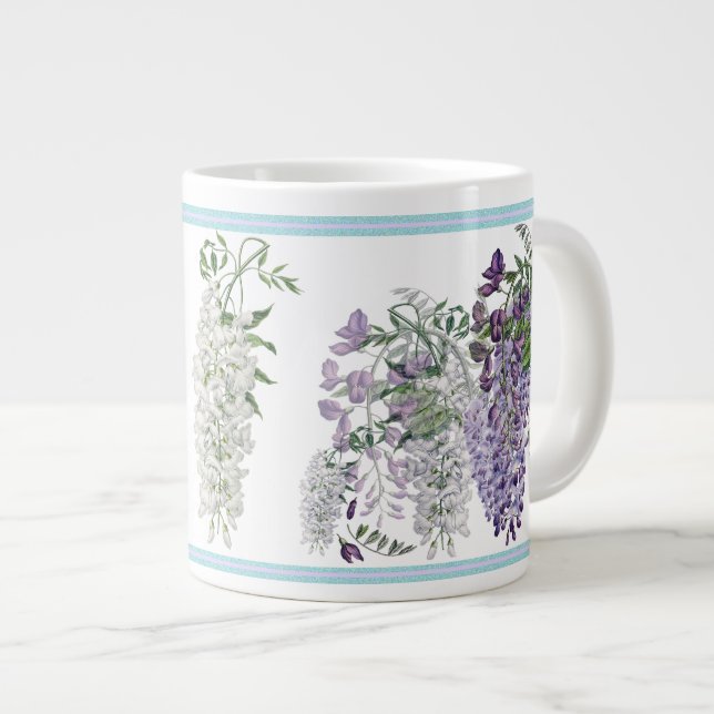 Wisteria Profusion Botanique Mug (Front Right)