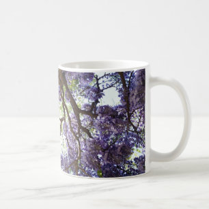 Wisteria Purple Flower Floral Mug Cup