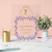 Wisteria Regal Floral Bridal Shower 