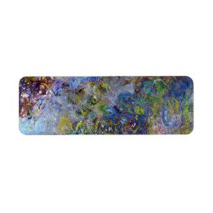 Wisteria (right half) by Claude Monet