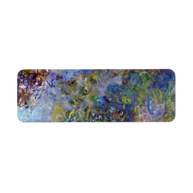 Wisteria (right half) by Claude Monet (Front)