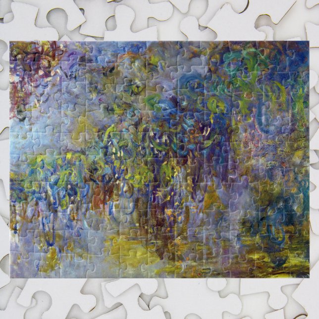 Wisteria (right half) by Claude Monet Jigsaw Puzzle (Creator Uploaded)