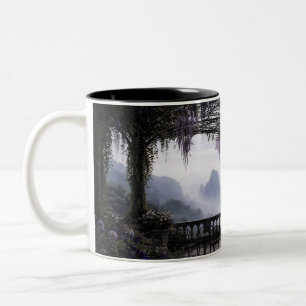 Wisteria Sky Terrace Gothic Black Mug