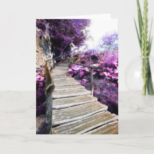 wisteria stairs card