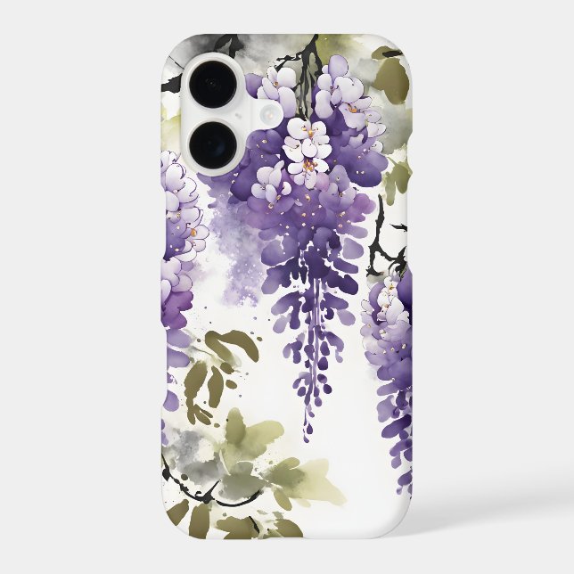 Wisteria - Watercolor flowers (Back)