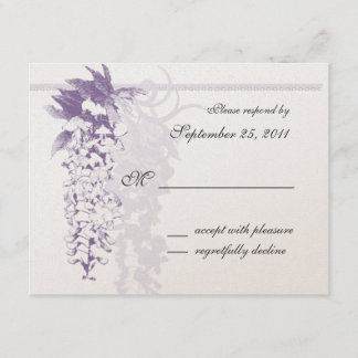 Wisteria Wedding/ Response