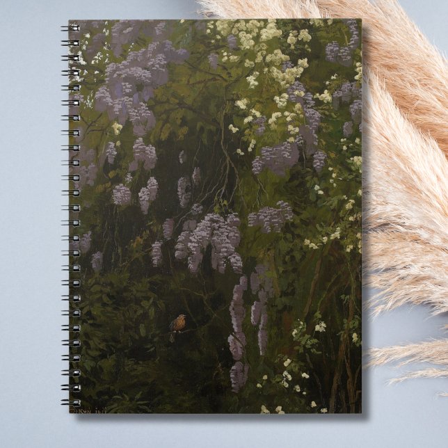Wisterias in Bloom - Floral Composition Notebook (Creator Uploaded)