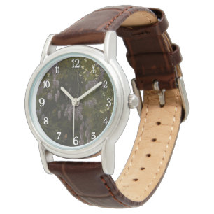 Wisterias in Bloom - Floral Composition Watch