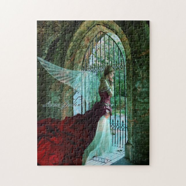 Wistful Angel Puzzle (Vertical)