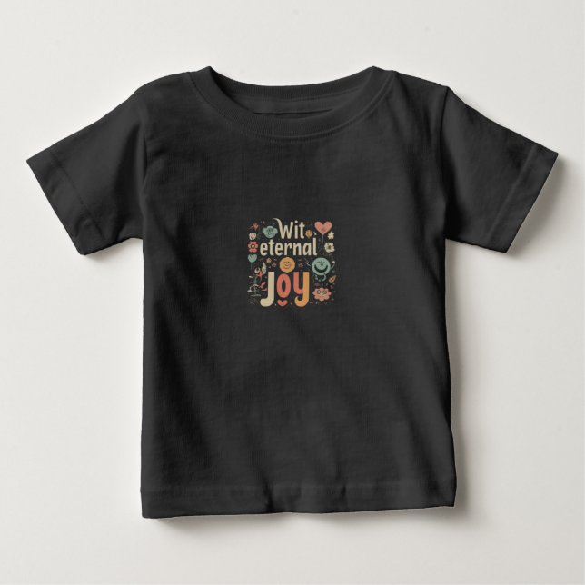 Wit Eternal Joy Baby T-Shirt (Front)