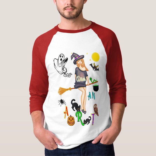 Witch An Art T-Shirt (Front)