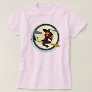 WITCH AND BROOM T-Shirt