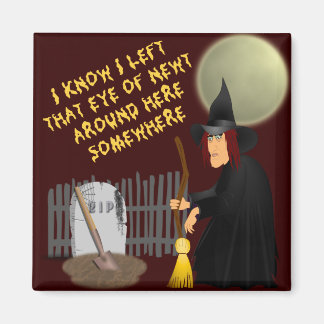 Witch and Eye of Newt Magnet