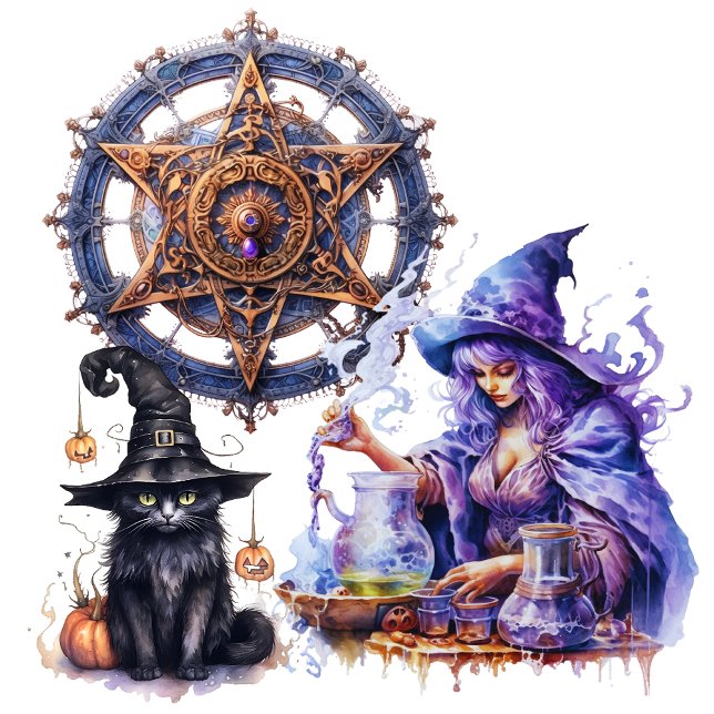 Witch Apothecary Sweatshirt (Stirring Potions, Weaving Spells: Unleash Your Inner Witch at Witch Lab.)