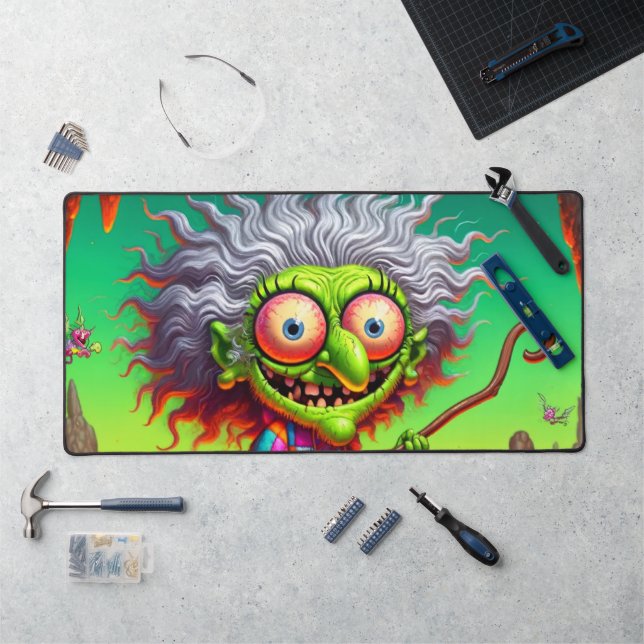 Witch Art Desk Mat (Workstation)