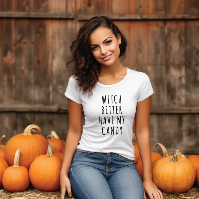 "Witch Better Have My Candy" Fun Halloween Tri-Blend Shirt (Creator Uploaded)