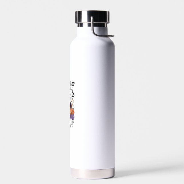 Witch better have my Dog Biscuits Cute Halloween C Water Bottle (Left)