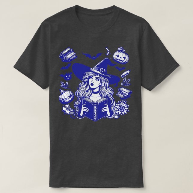 Witch Book Club 1 T-Shirt (Design Front)