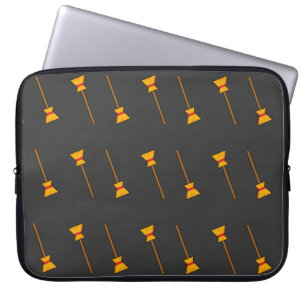 Witch Broom Laptop Sleeve