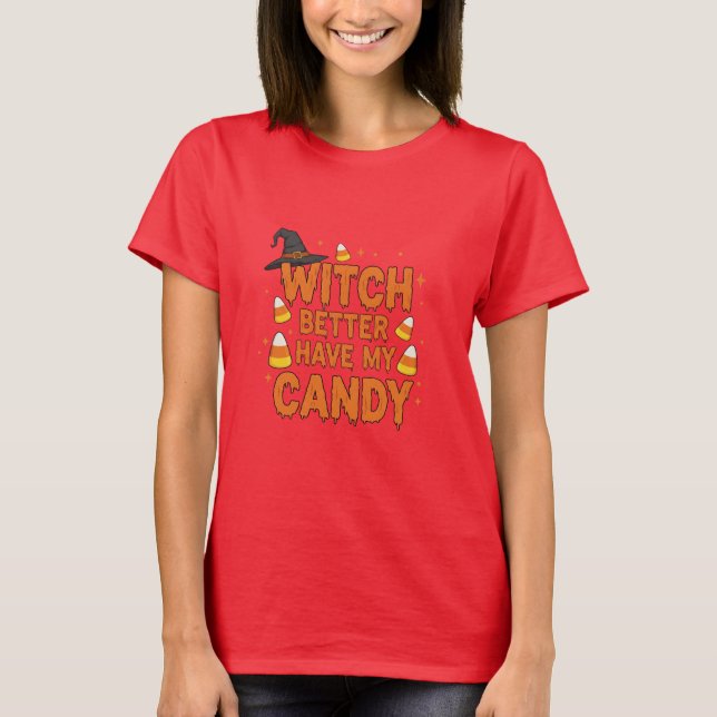 Witch Candy Tee (Front)
