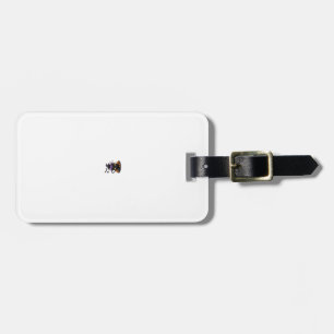 Witch Cat Halloween Latte  Creepy Cute Coffee with Luggage Tag