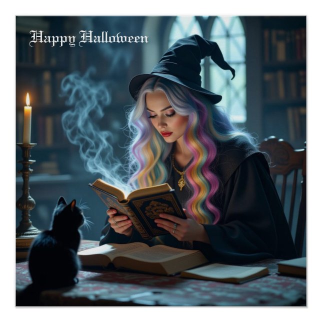 Witch Cat Poster (Front)