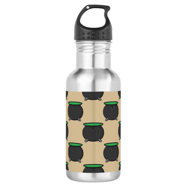 Witch Cauldron 710 Ml Water Bottle (Front)