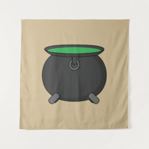 Witch Cauldron Tapestry