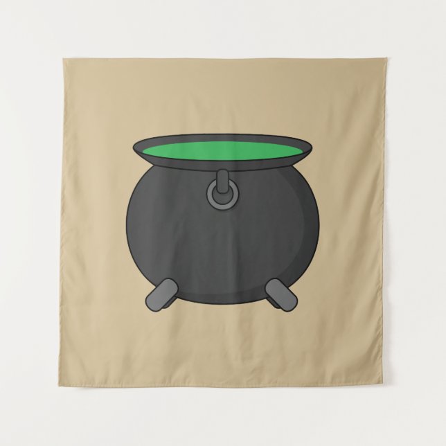 Witch Cauldron Tapestry (Front)